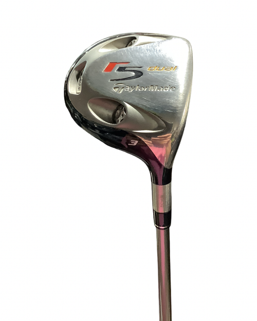 Vist Large View of Product Image Which is Used Taylormade R5 DUAL Mens Fairway Wood RH 3 Wood