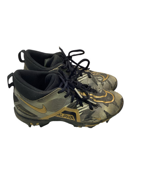 Vist Large View of Product Image Which is Used Nike ALPHA BB CLEAT BB/SB Cleats Black Junior 03