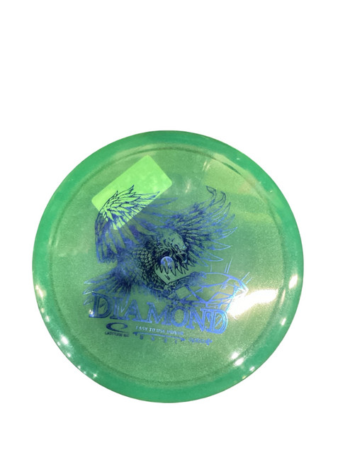Vist Large View of Product Image Which is Used Latitude 64 DIAMOND OPTO Disc Golf Driver Green