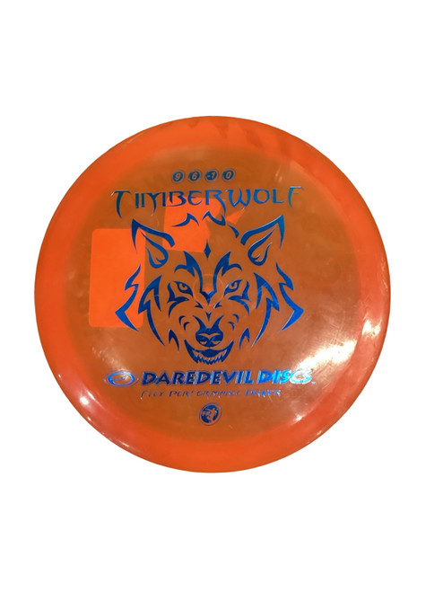 Vist Large View of Product Image Which is Used DAREDEVIL TIMBERWOLF Disc Golf Driver Orange