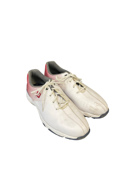 Vist Large View of Product Image Which is Used Foot Joy 45014 Mens Golf Shoes White Senior 5