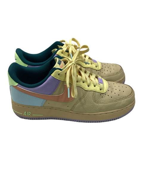 Vist Large View of Product Image Which is Used Nike EASTER AIR FORCE Basketball Shoes M Tan Senior 9
