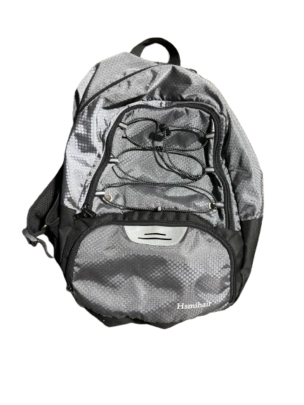Vist Large View of Product Image Which is Used Soccer Player Sackpack Grey