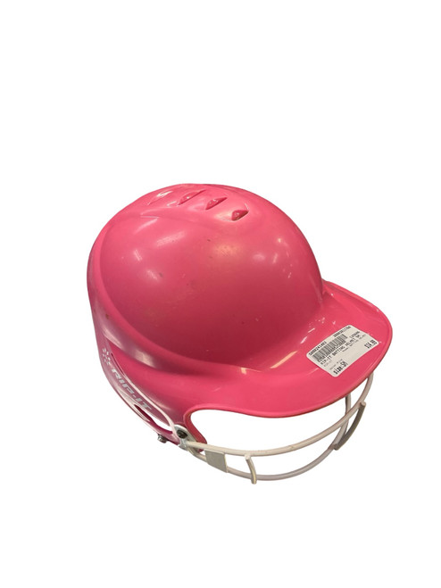 Vist Large View of Product Image Which is Used RIP-IT BATTING HELMET Batting Helmet No Mask Pink SM