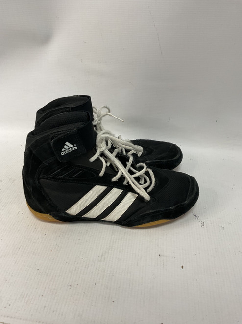 Vist Large View of Product Image Which is Used Adidas Wrestling Shoes Black Senior 5