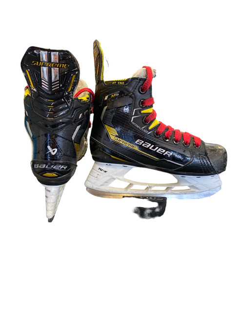 Vist Large View of Product Image Which is Used Bauer SUPREME M4 SKATE Youth Hockey Skate Youth 13.5