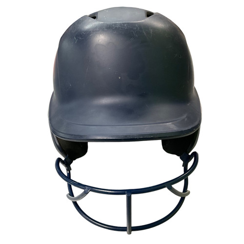 Vist Large View of Product Image Which is Used Easton GHOST BATTING HELMET Batting Helmet w/Mask Navy Blue M/L