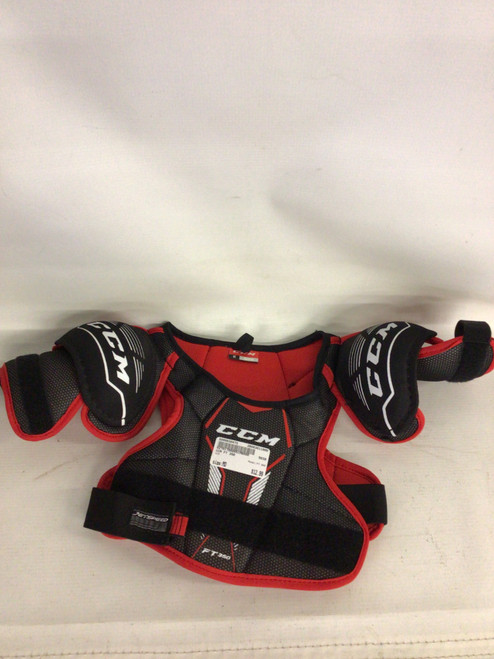 Vist Large View of Product Image Which is Used CCM FT 350 Youth Shoulder Pads MD
