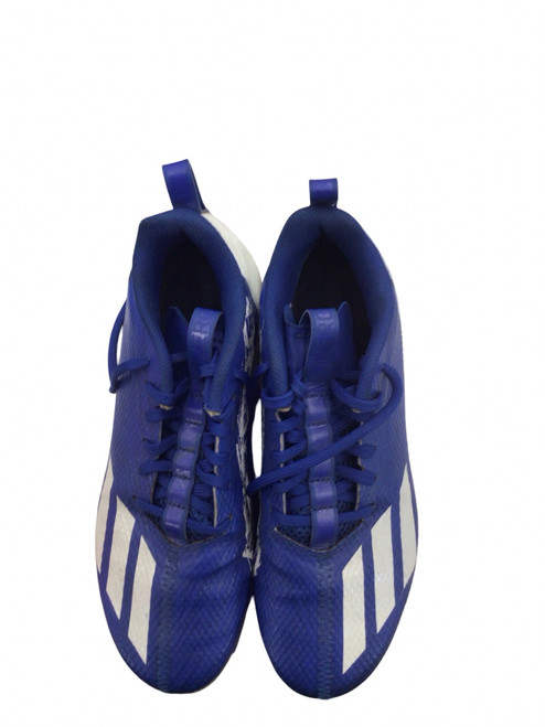 Vist Large View of Product Image Which is Used Adidas LAX Cleats Mens Royal Blue Senior 9
