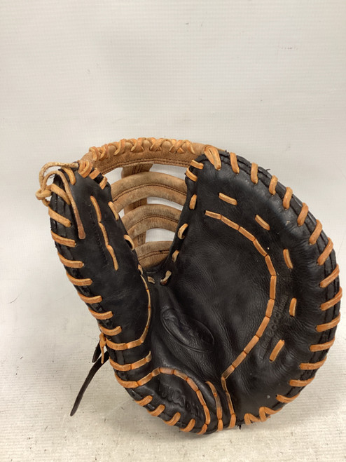 Vist Large View of Product Image Which is Used Wilson A700 1B BB/SB First Base RH Throw Black 12"