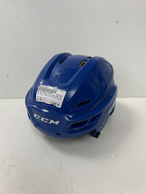 Vist Large View of Product Image Which is Used CCM TACKS 310 NO EAR GUARDS Hockey Helmet Only Royal Blue SM