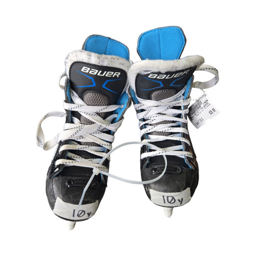 Vist Large View of Product Image Which is Used Bauer XLP 10 Y YTH SKATES Youth Hockey Skate Youth 10.0