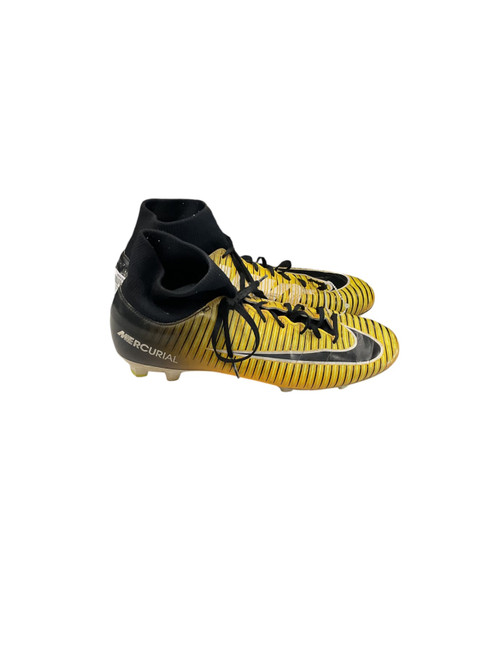 Vist Large View of Product Image Which is Used Nike MERCURIAL FB Adult FB Cleats Yellow Senior 8