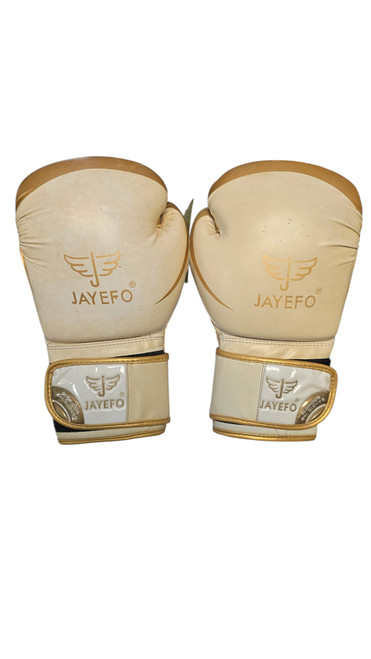 Vist Large View of Product Image Which is Used Boxing Gloves White Senior