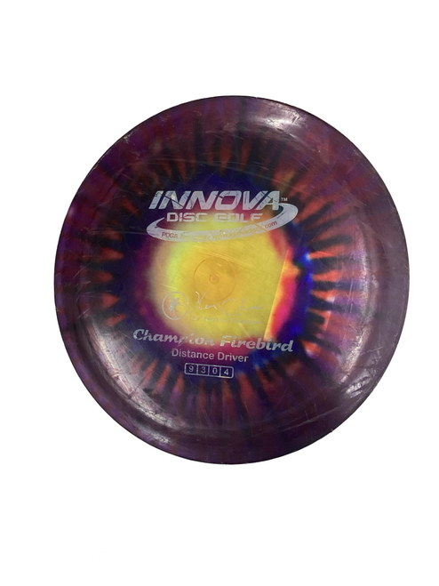 Vist Large View of Product Image Which is Used Innova CHAMPION FIREBIRD Disc Golf Driver Purple