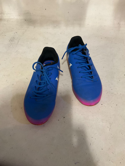Vist Large View of Product Image Which is Used Adidas Soccer Cleats Royal Blue Junior 01.5