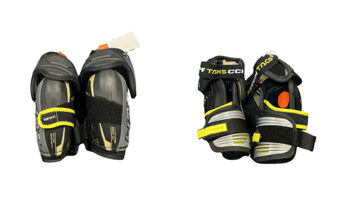 Vist Large View of Product Image Which is Used CCM TACKS D30 Junior Elbow Pads LG