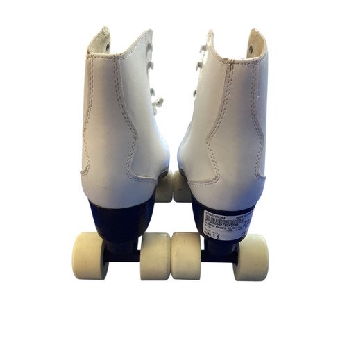 Vist Large View of Product Image Which is Used Roces CLASSIC ROLLER Senior Roller Quad Skates White Senior 8