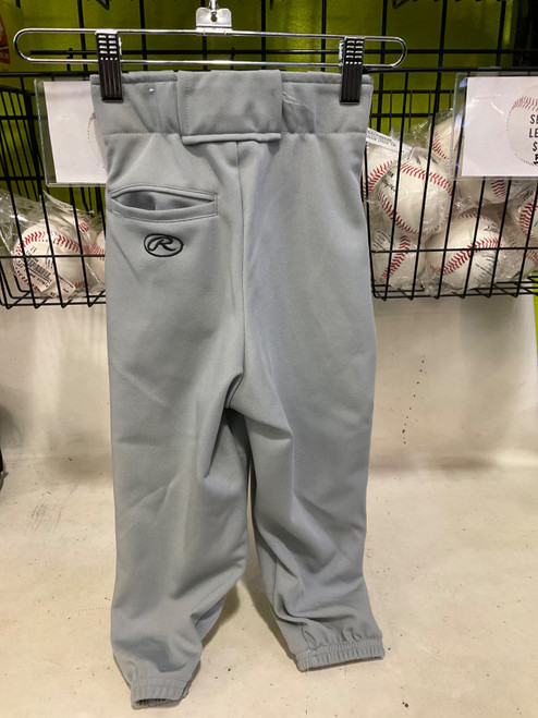 Vist Large View of Product Image Which is Used Rawlings BB PANTS 2XS BB/SB Pant Boys Grey XXS