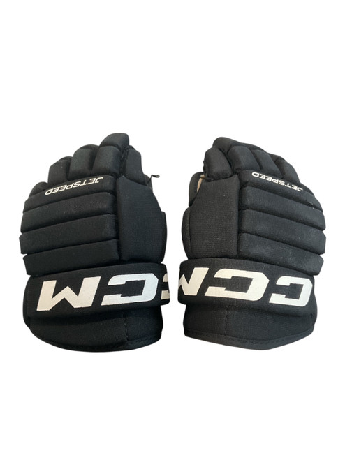 Vist Large View of Product Image Which is Used CCM JETSPEED FT655 Youth Gloves None 8"