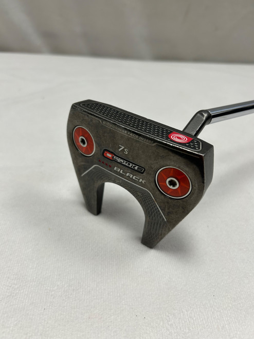 Vist Large View of Product Image Which is Used Odyssey OWORKS BLACK 7S Mens Putter RH
