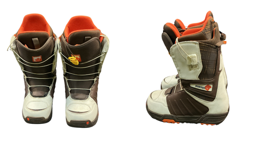 Vist Large View of Product Image Which is Used Burton IMPRINT Womens Snowboard Boots Brown Senior 6