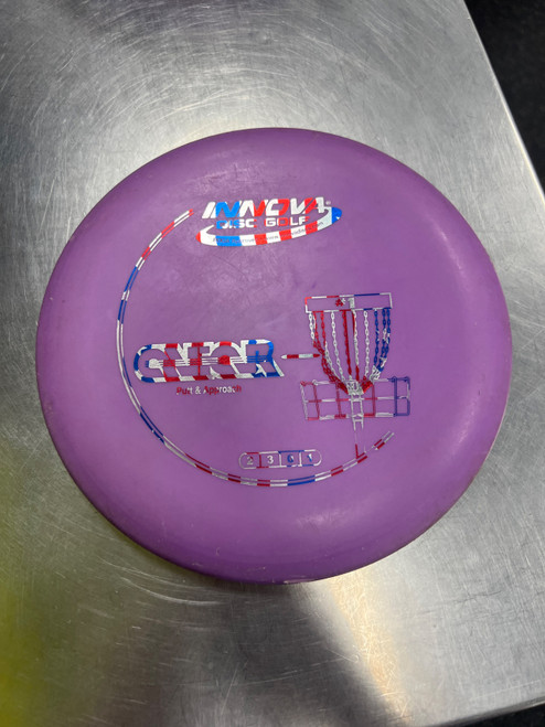 Vist Large View of Product Image Which is Used Innova AVIAR Disc Golf Putter Purple