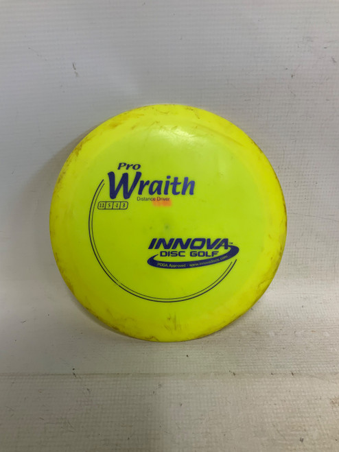 Vist Large View of Product Image Which is Used Innova PRO WRAITH Disc Golf Driver Yellow 168g