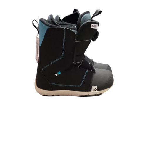 Vist Large View of Product Image Which is Used Nidecker MICRON Boys Snowboard Boots Black Junior 05