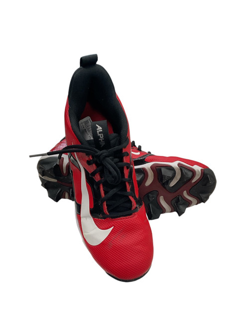 Vist Large View of Product Image Which is Used Nike Adult FB Cleats Red Senior 7.5