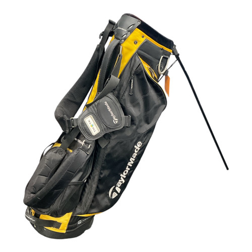 Vist Large View of Product Image Which is Used Taylormade TM TK Mens Stand Bag Black