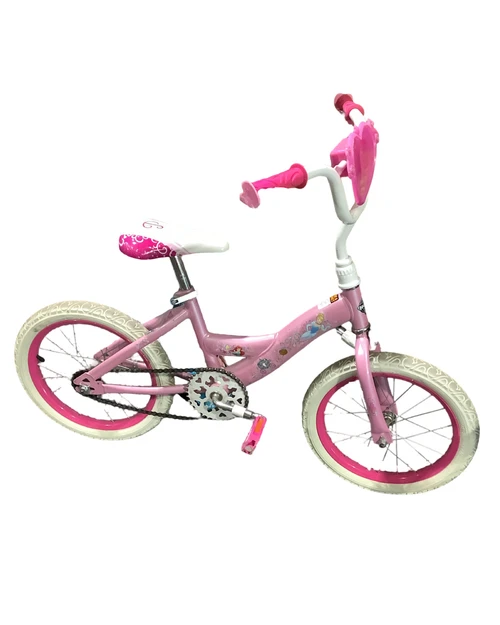 Vist Large View of Product Image Which is Used Huffy PRINCESS Comfort Bike Girls White 16"