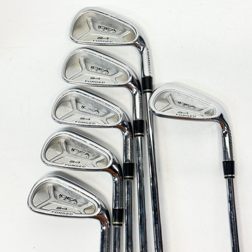 Vist Large View of Product Image Which is Used Adams Golf IDEA TECH A4 Mens Iron Set RH 5I-PW