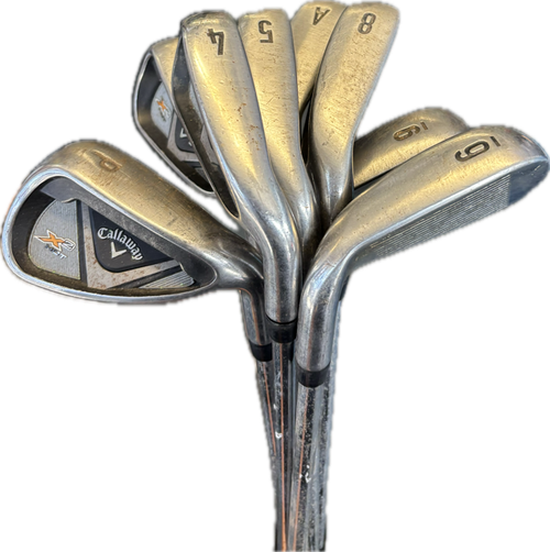 Vist Large View of Product Image Which is Used Callaway X2 HOT Mens Iron Set RH 4I-GW/AW