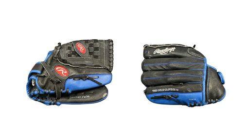 Vist Large View of Product Image Which is Used Rawlings PLAYMAKER BB/SB Glove RH Throw Royal Blue 12 1/2"