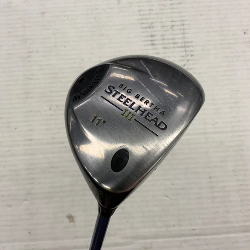 Vist Large View of Product Image Which is Used Callaway BIG BERTHA STEELHEAD III Womens Driver RH 11.0 Degree