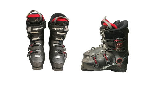 Vist Large View of Product Image Which is Used Alpina X-TRACK 60 Mens DH Ski Boot Black 290 MP - M11 - W12