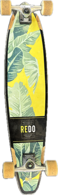 Vist Large View of Product Image Which is Used REDO MINI CRUISER Longboard Yellow Long