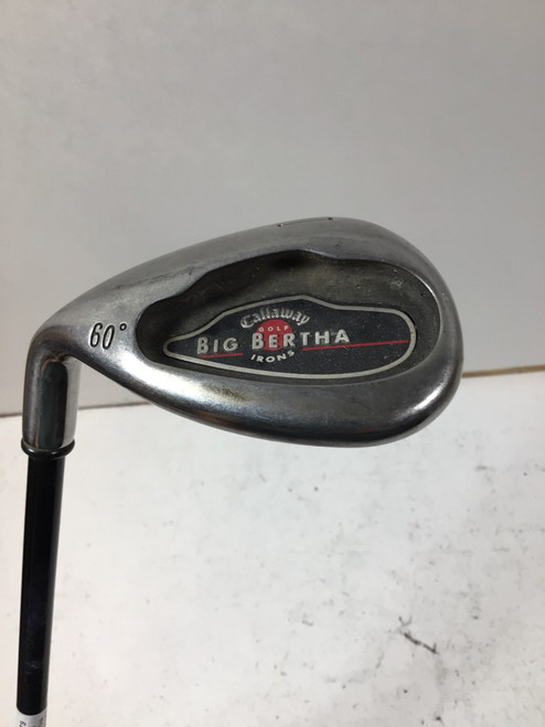 Vist Large View of Product Image Which is Used Callaway BIG BERTHA Golf Wedge Mens LH Lob Wedge