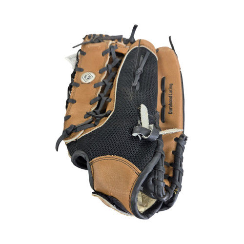 Vist Large View of Product Image Which is Used Franklin FIELD MASTER 14IN BB/SB Glove RH Throw Brown 14"