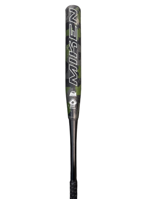 Vist Large View of Product Image Which is USED MIKEN ULTRA JOHNNY BAILEY GAMER SERIES 34/26 -8 SLOWPITCH SOFTBALL BAT
