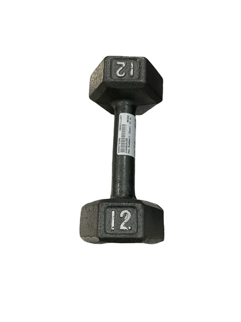 Vist Large View of Product Image Which is Used Hex Dumbbell (Each) 12 lb
