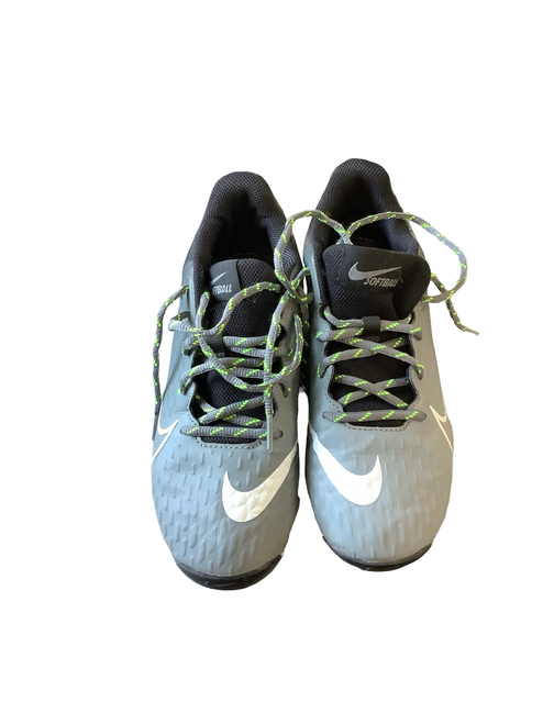 Vist Large View of Product Image Which is Used Nike DIAMOND SOFTBALL BB/SB Cleats Grey Senior 7