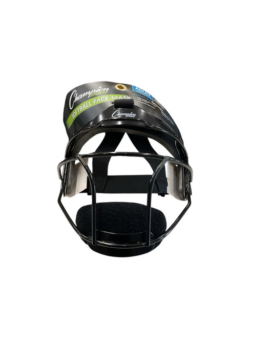 Vist Large View of Product Image Which is Used Champion Sports FIELDERS MASK ADULT BB/SB Fielders Mask Black One Size