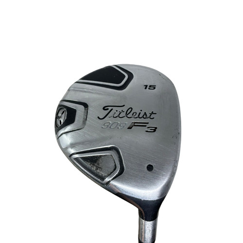 Vist Large View of Product Image Which is Used Titleist 909 F3 Mens Fairway Wood RH 3 Wood