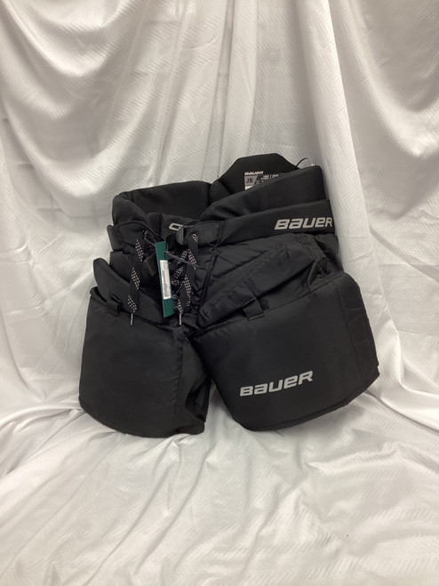 Vist Large View of Product Image Which is Used Bauer GSX Junior Goalie Pant Black LG
