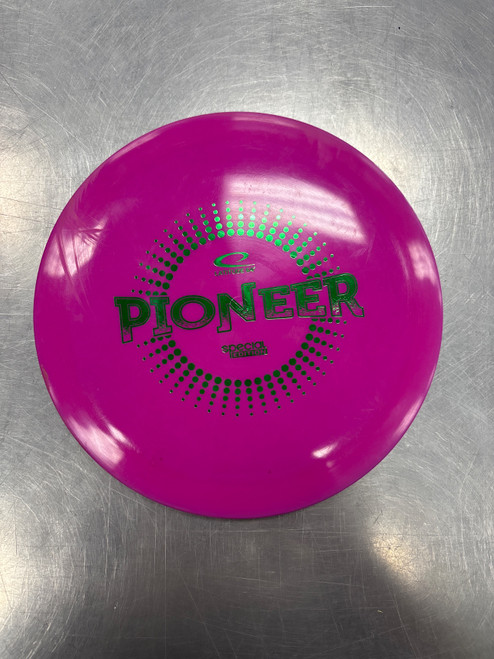 Vist Large View of Product Image Which is Used Latitude 64 SPECIAL EDITION PIONEER Disc Golf Driver Purple
