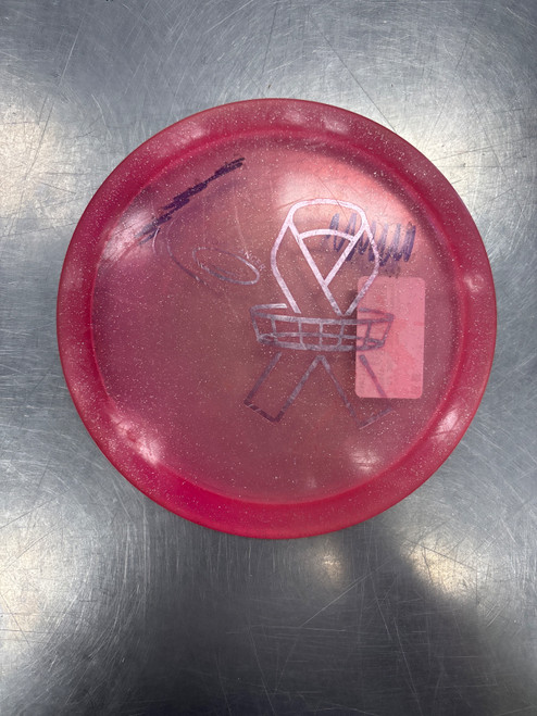 Vist Large View of Product Image Which is Used Discmania METAL FLAKE FD Disc Golf Driver Pink