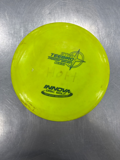 Vist Large View of Product Image Which is Used Innova STAR TEEBIRD Disc Golf Driver Yellow