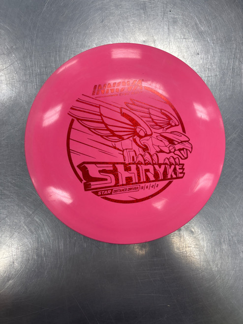 Vist Large View of Product Image Which is Used Innova STAR SHRYKE Disc Golf Driver Pink